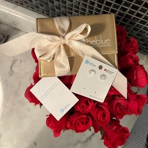 Sterling silver 925 mother of Pearl shell earrings